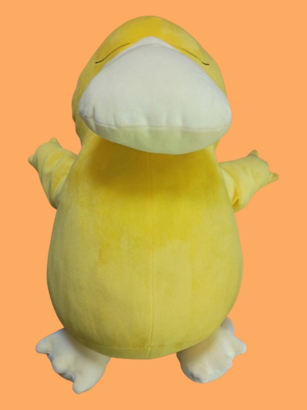 Big Psyduck Pokemon Plush Rare Size ~22" tall